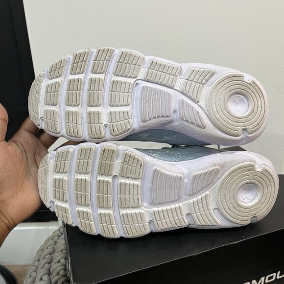 Women’s Under Armour Charged Assert 9 Running Shoes Women’s Size 8 Blue/Gray - Picture 6 of 7